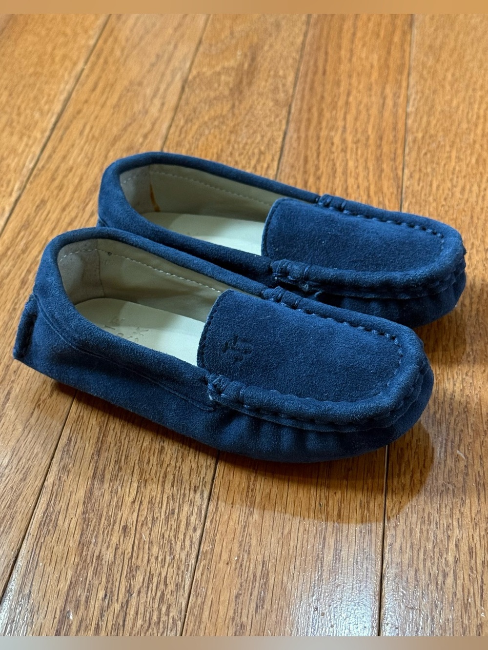 Janie and Jack Boys 6 Toddlers Suede Loafers Moccasins Slip On Driving Shoes
